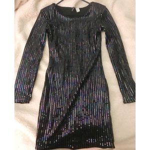 SEQUIN BODY-CON PARTY DRESS